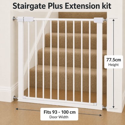 FYLO Baby Safety Stair Gate Pressure Fit Extra Wide